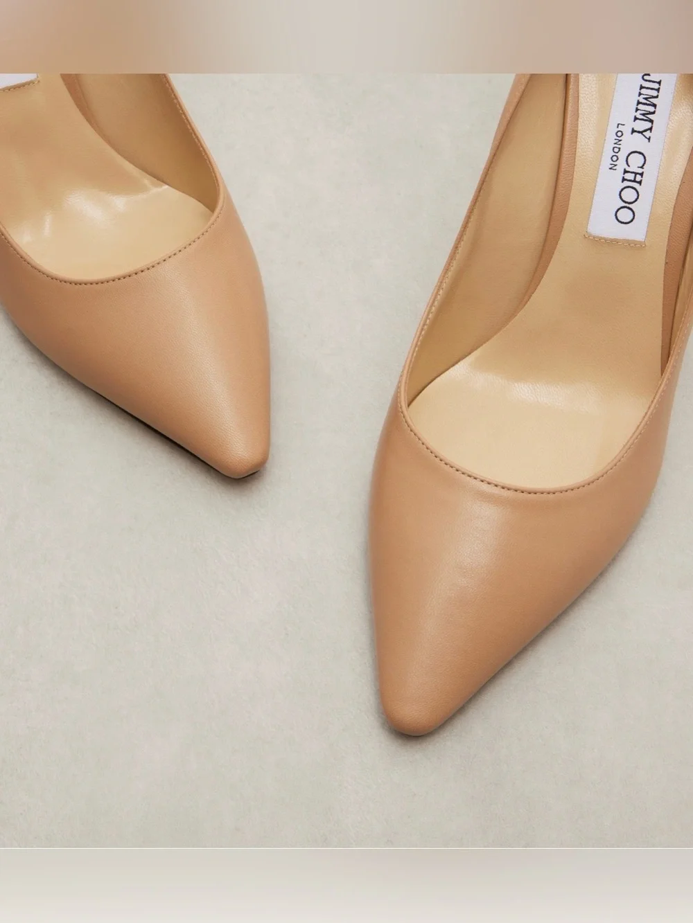 NWT Authentic Jimmy Choo Romy 85 Leather Pump Size 38.5